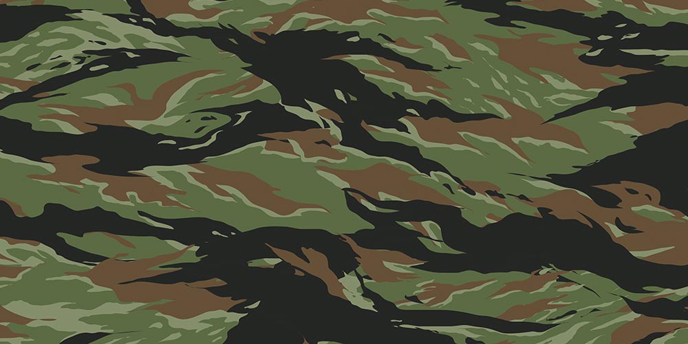 Vietnam Tiger Stripe Camouflage Seamless Vector Royalty Free SVG ...